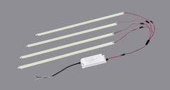 LED Magnetic Retrofit Kit 10 Pack, 4 Foot, 4 Strip, 80W, 120-277V, 10160 Lumens, 4000K or 5000K