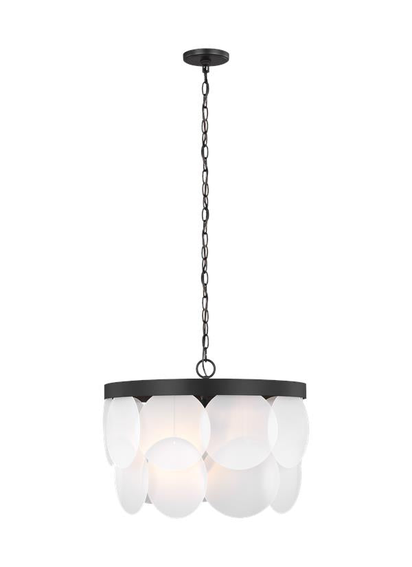 Mellita Collection - Six Light Pendant | Finish: Midnight Black - 5102506-112
