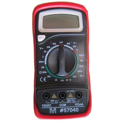 Digital Multimeter & Temperature Probe with Rubber Holster