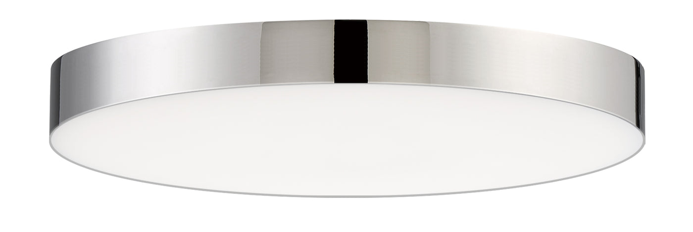 Trim 7" RD LED Flush Mount Ceiling Light, 3000K, 120V