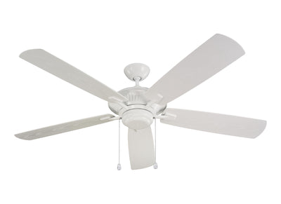 60" Cyclone Outdoor Fan - White