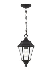 Bakersville Collection - One Light Outdoor Pendant | Finish: Black - 60938-12