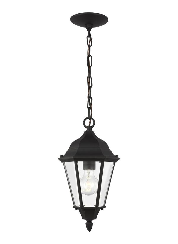 Bakersville Collection - One Light Outdoor Pendant | Finish: Black - 60941-12