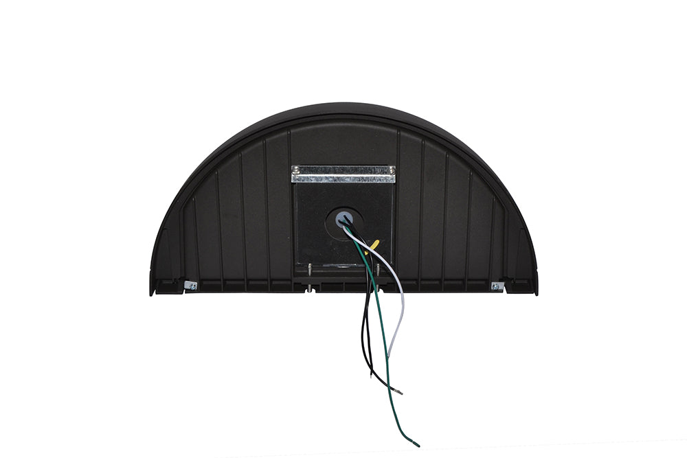 Premium Quarter Sphere Wall Pack, Wattage Tunable, 4000K or 5000K, Dark Bronze Housing, 0-10V Dimmable, 120-277V
