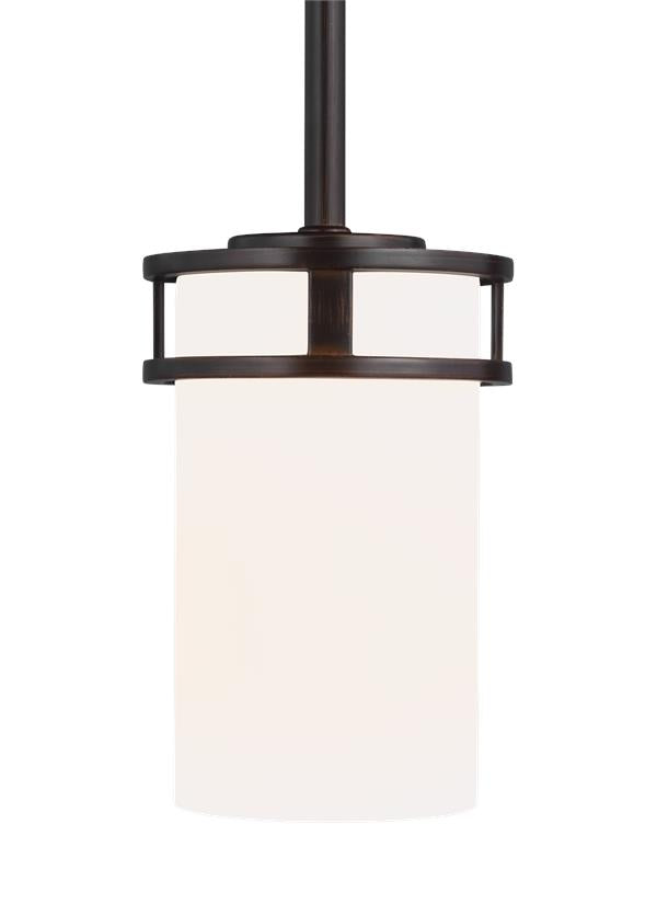 Robie Collection - One Light Mini-Pendant | Finish: Burnt Sienna - 6121601EN3-710