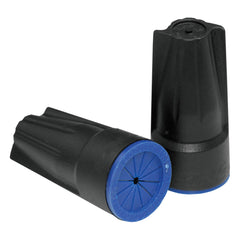 King Innovation 61350  Dryconn Waterproof Wire Connector, Black/Blue; 50/Canister