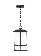 Wilburn Collection - One Light Outdoor Pendant Lantern | Finish: Black - 6290901EN3-12