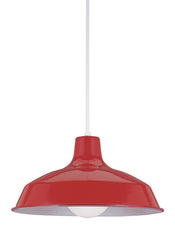 6519-21, One Light Pendant , Painted Shade Pendants Collection
