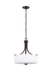 6528803EN3-710, Three Light Pendant , Canfield Collection