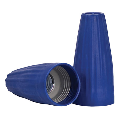 King Innovation 68310 Gorilla Nuts Cushion Grip Wire Connectors, Blue/Gray; 100/Box