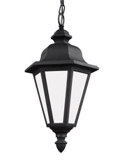 Brentwood Collection - One Light Outdoor Pendant | Finish: Black - 69025EN3-12