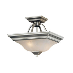 Millennium Lightings Semi-Flush Offered in Satin Nickel finish, Item Number 742-SN