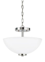 77160-05, Two Light Semi-Flush Convertible Pendant , Oslo Collection