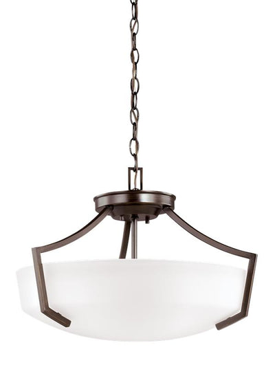 7724503EN3-710, Three Light Ceiling Convertible Pendant , Hanford Collection