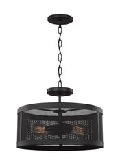 7728502-12, Two Lgiht Semi-Flush Convertible Pendant , Gereon Collection