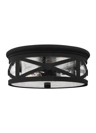 7821402-12, Two Light Outdoor Ceiling Flush Mount , Lakeview Collection