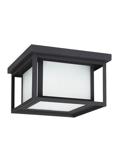 79039-12, Two Light Outdoor Ceiling Flush Mount , Hunnington Collection