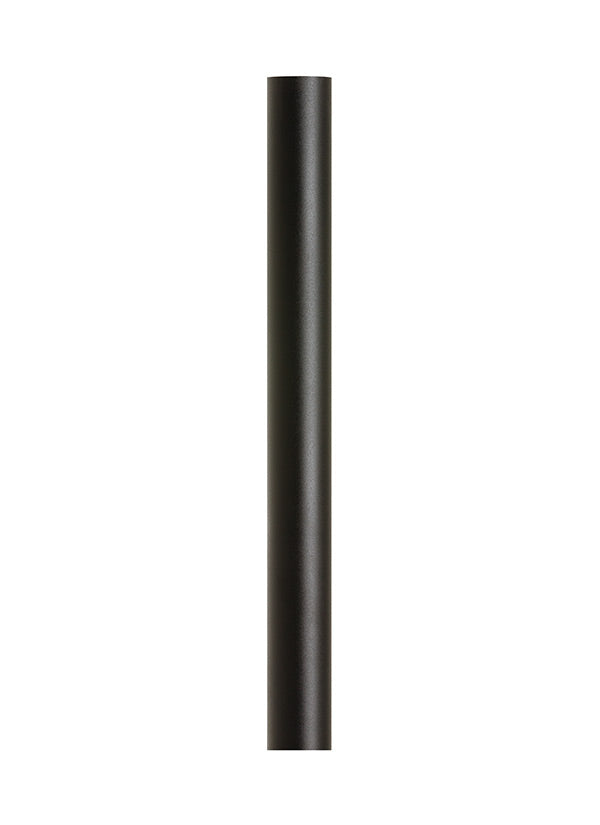 Outdoor Posts Collection - Aluminum Post | Finish: Black - 8101-12 ...