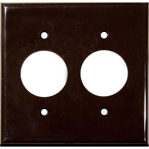 Lexan Wall Plates 2 Gang 2 Single Receptacle 1.406