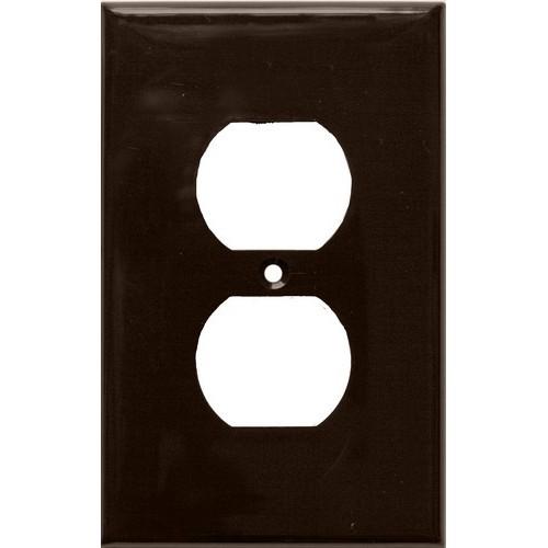Lexan Wall Plates 1 Gang Midsize Duplex Receptacle