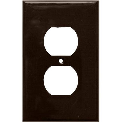 Lexan Wall Plates 1 Gang Midsize Duplex Receptacle