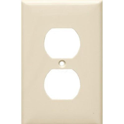 Lexan Wall Plates 1 Gang Midsize Duplex Receptacle