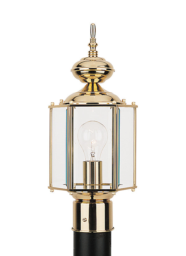 Classico One Light Outdoor Post Lantern 8209-02 | Warehouse-Lighting.com