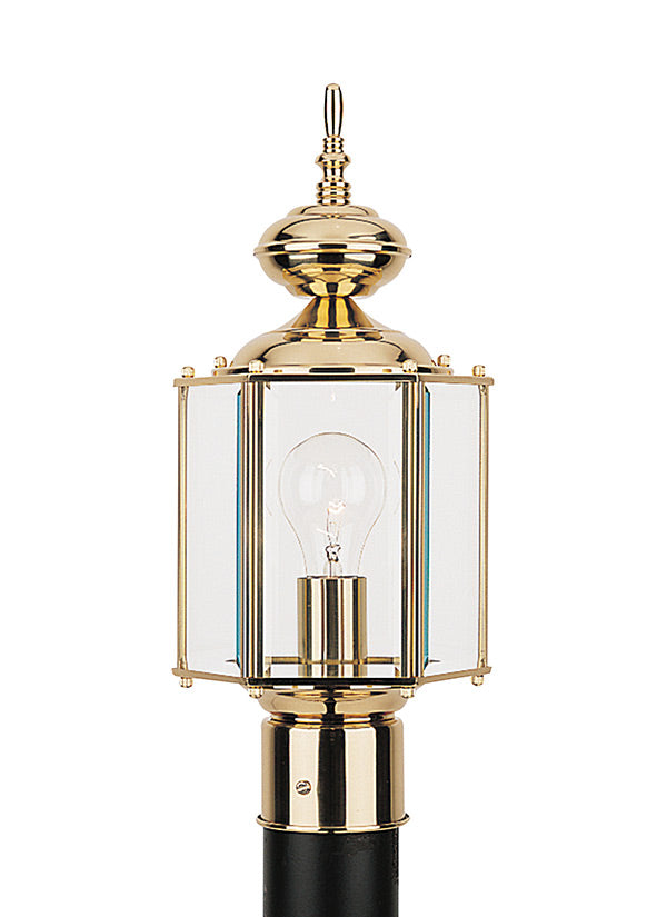 8209-02, One Light Outdoor Post Lantern , Classico Collection