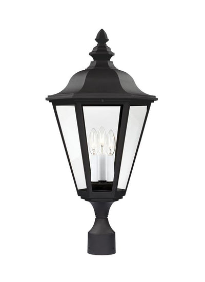 8231EN-12, Three Light Outdoor Post Lantern , Brentwood Collection