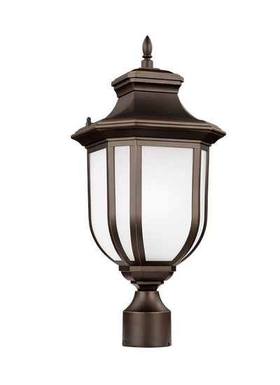 8236301EN3-12, One Light Outdoor Post Lantern , Childress Collection