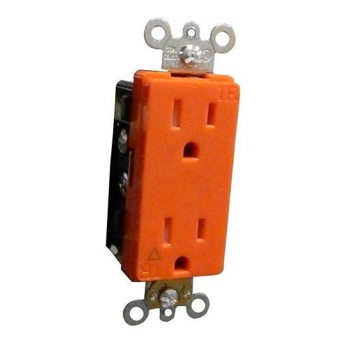 Decorative Tamper Resistant Isolated Ground Duplex Receptacle