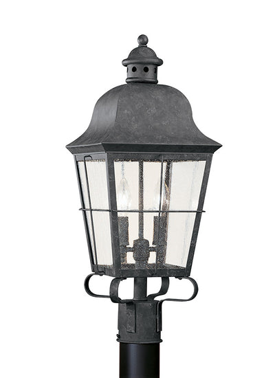 8262-46, Two Light Outdoor Post Lantern , Chatham Collection