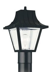 8275-32, One Light Outdoor Post Lantern , Polycarbonate Outdoor Collection
