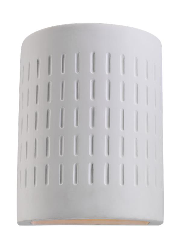 83046EN3-714, One Light Outdoor Wall Lantern , Paintable Ceramic Sconces Collection