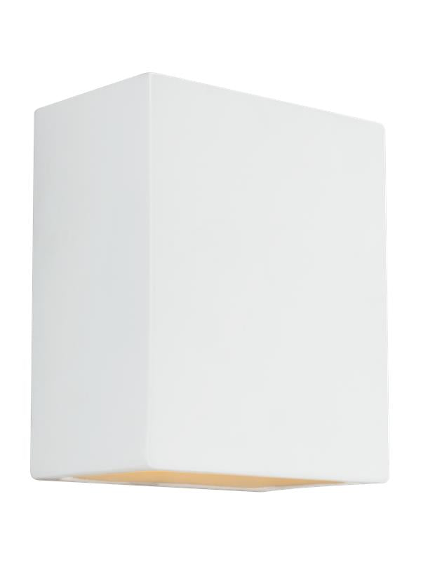 8304801-714, One Light Outdoor Wall Lantern , Paintable Ceramic Sconces Collection