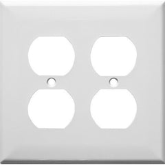 Painted Steel Wall Plates 2 Gang