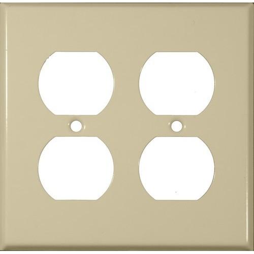 Painted Steel Wall Plates 2 Gang
