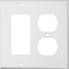 Painted Steel Wall Plates 2 Gang