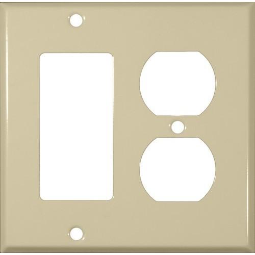 Painted Steel Wall Plates 2 Gang