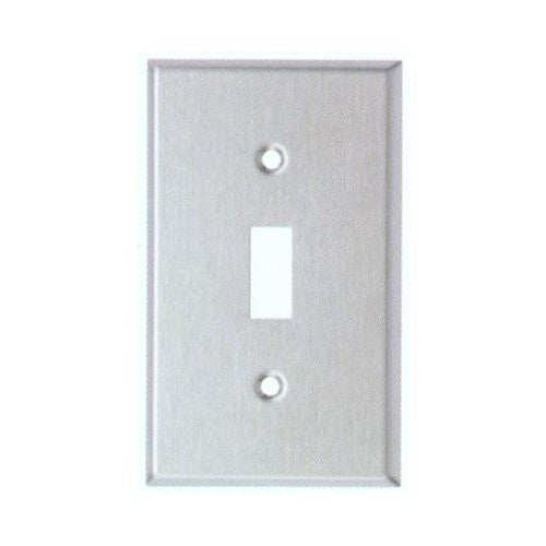 304 Stainless Steel Wall Plates 1 Gang Toggle Switch
