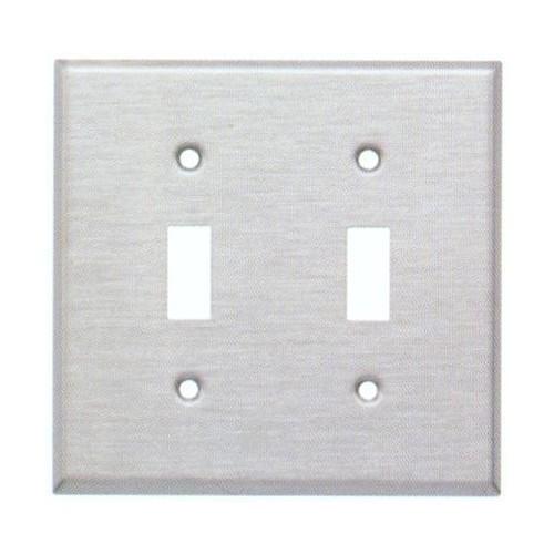 304 Stainless Steel Wall Plates 1 Gang Toggle Switch