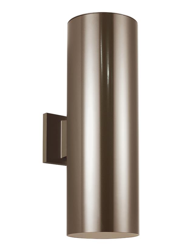 8413997S-10, Large LED Wall Lantern , Outdoor Cylinders Collection