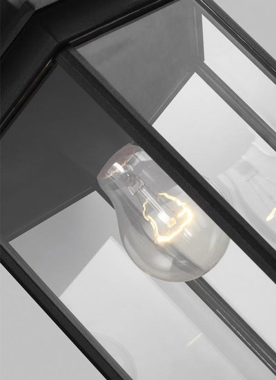 8438701-12, Large One Light Downlight Outdoor Wall Lantern , Sevier Collection