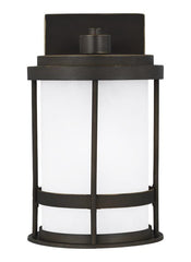 Wilburn Collection - Small One Light Outdoor Wall Lantern | Finish: Antique Bronze - 8590901D-71