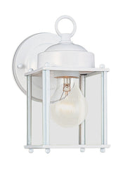 New Castle Collection - One Light Outdoor Wall Lantern | Finish: White - 8592-15