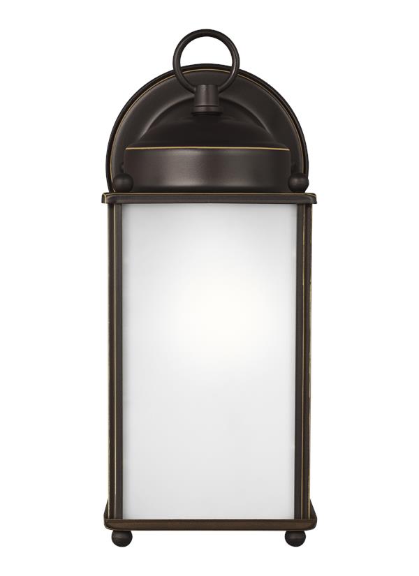 New Castle Collection - Large One Light Outdoor Wall Lantern | Finish: Antique Bronze - 8593001EN3-71