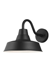 Barn Light Collection - Medium One Light Outdoor Turtle Friendly Wall Lantern | Finish: Black - 8637401-12/T