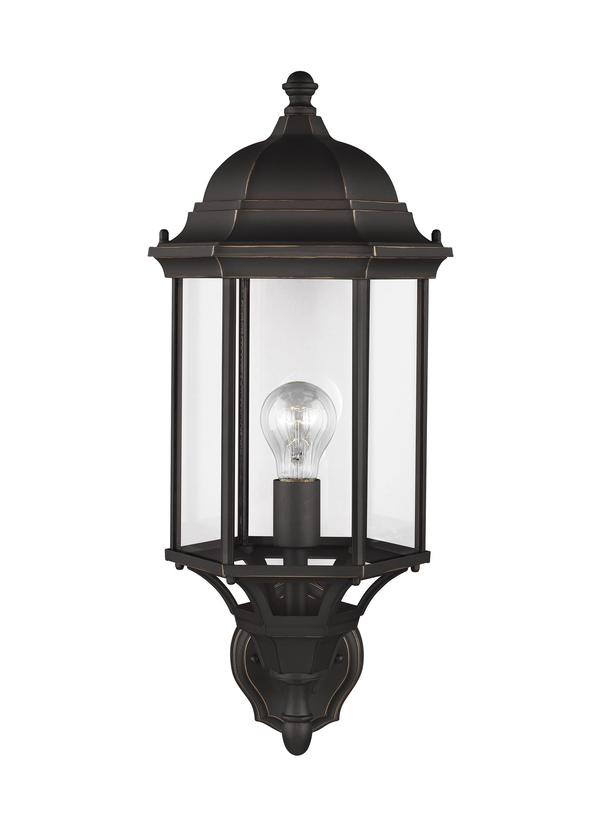 8638701-12, Large One Light Uplight Outdoor Wall Lantern , Sevier Collection