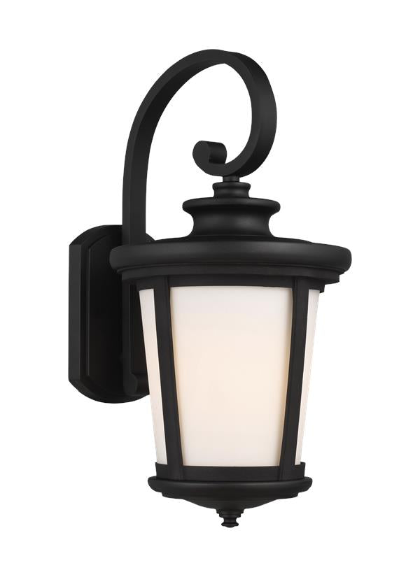 Eddington Collection - Large One Light Outdoor Wall Lantern | Finish: Black - 8719301EN3-12
