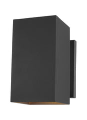 Pohl Collection - Medium One Light Outdoor Wall Lantern | Finish: Black - 8731701EN3-12